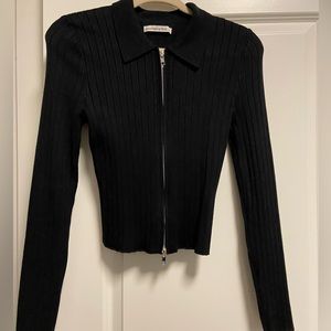 NWOT Abercrombie Zip Sweater